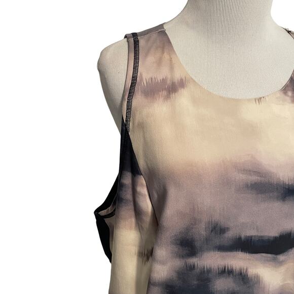 Calia Daybreak Tank Womens Size 2X Ardosia Slate Cropped Workout Top Gym - Picture 3 of 11